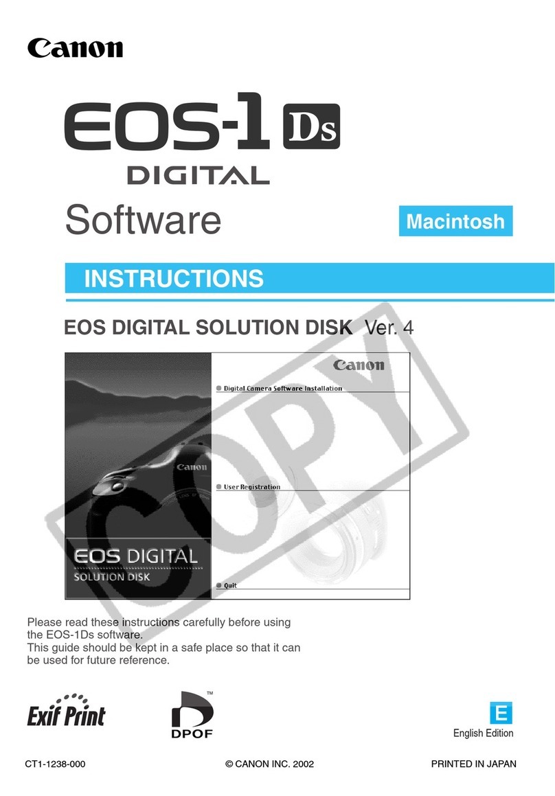 Canon Eos 1ds mark ii Mounting instructions
