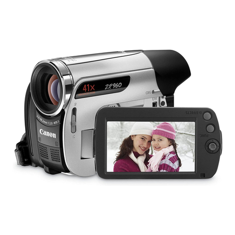 Canon ZR960 User manual