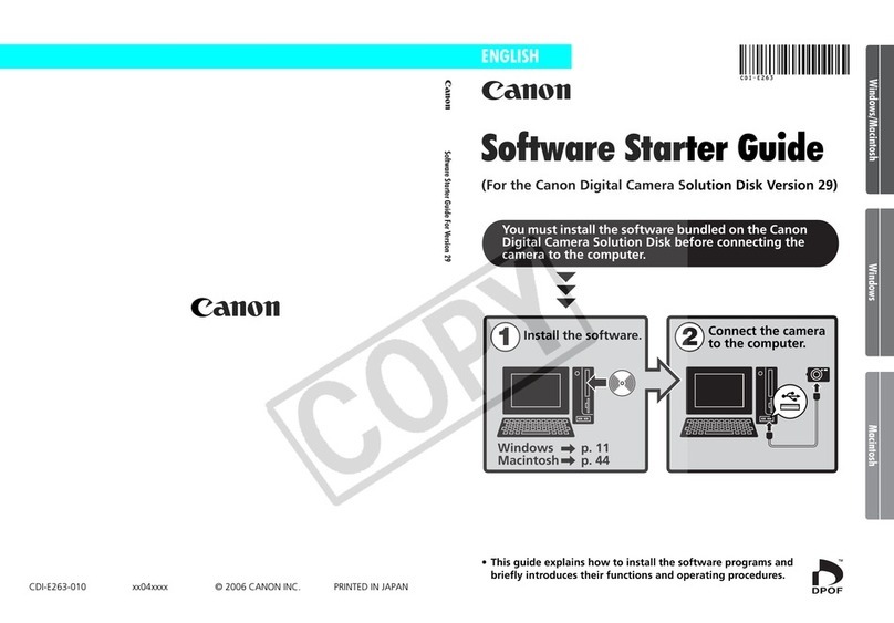 Canon Optura Pi Mounting instructions