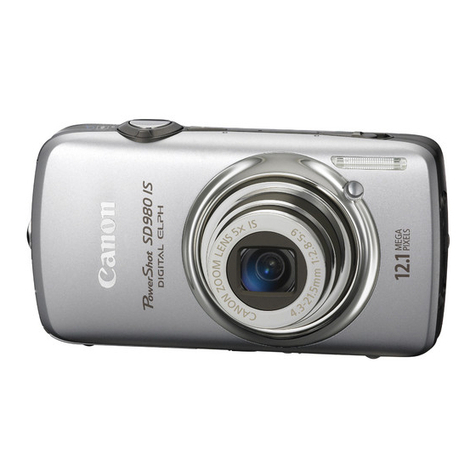 Canon Powershot SD980 IS Digital Elph User manual