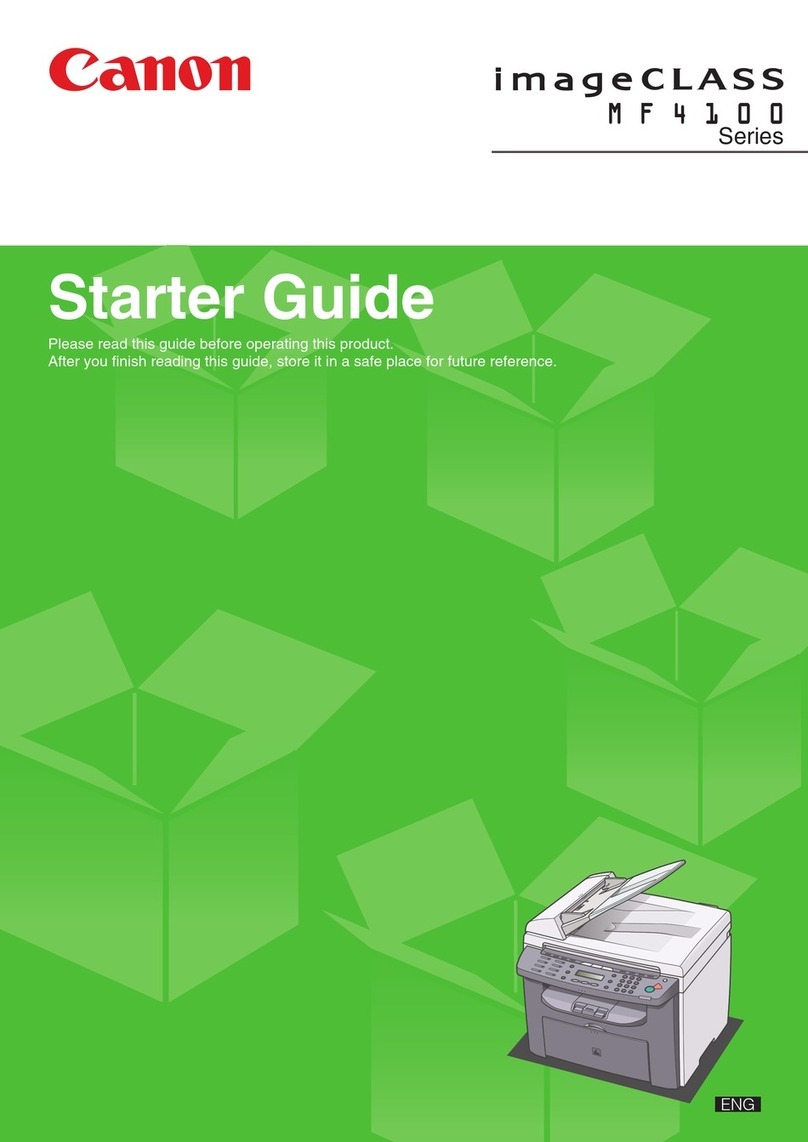 Canon imageCLASS MF4140 Starter Guide