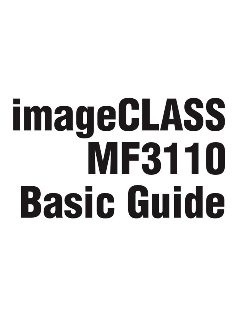 Canon MF3110 - ImageCLASS Laser Multifunction User guide