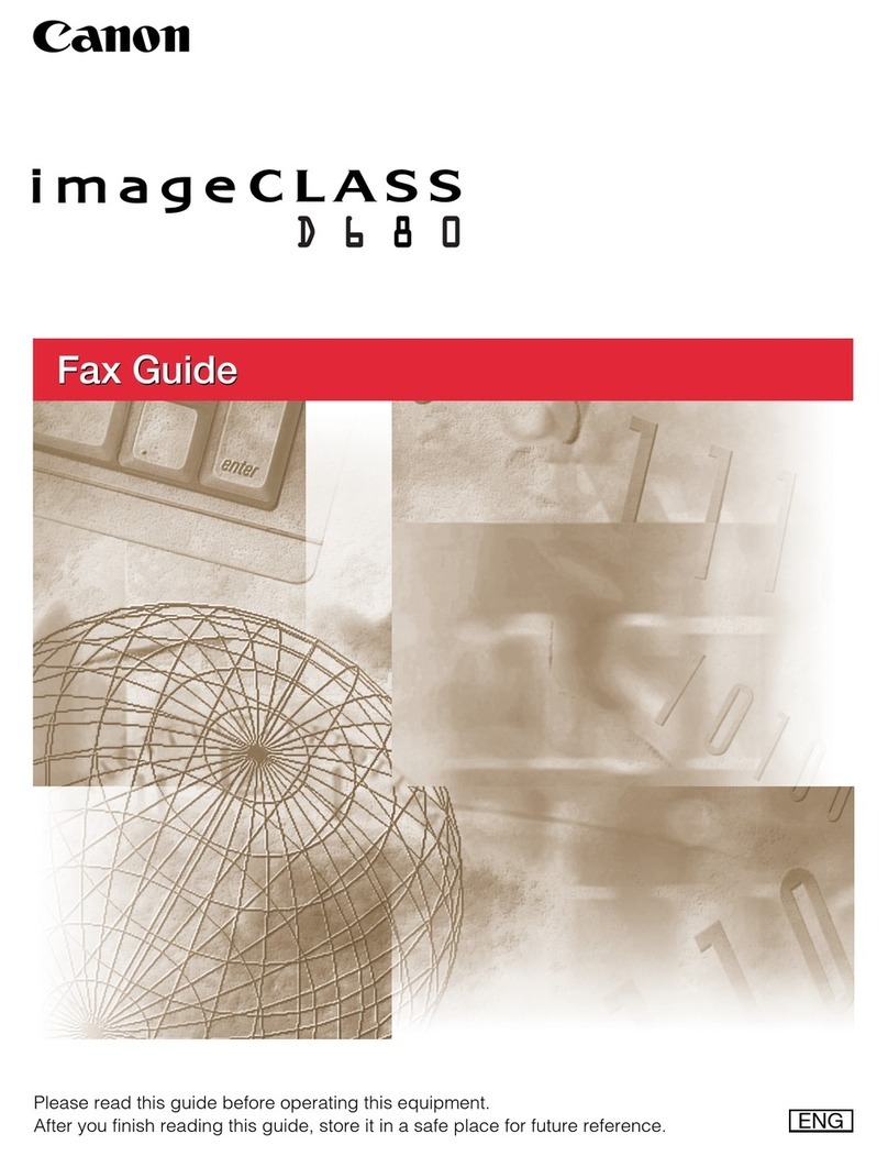 Canon imageCLASS D680 Installation and maintenance instructions