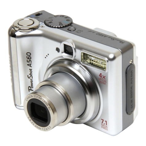 Canon PowerShot A560 Assembly instructions