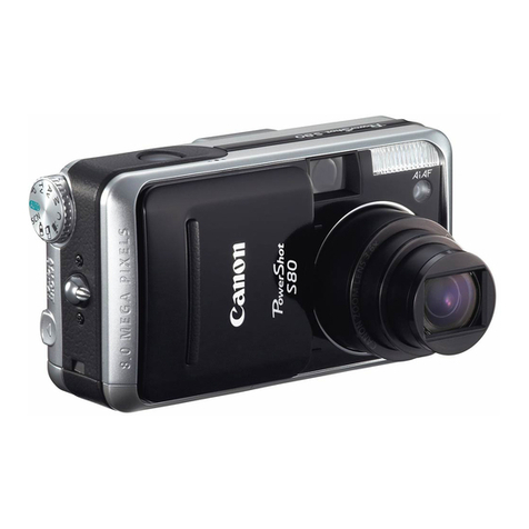 Canon Powershot S80 Instruction Manual