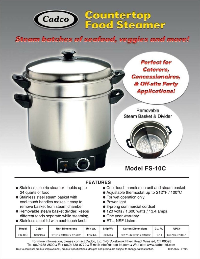 Cadco FS-10C Specifications