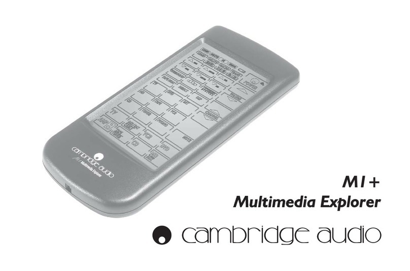 Cambridge Audio MI+ user guide