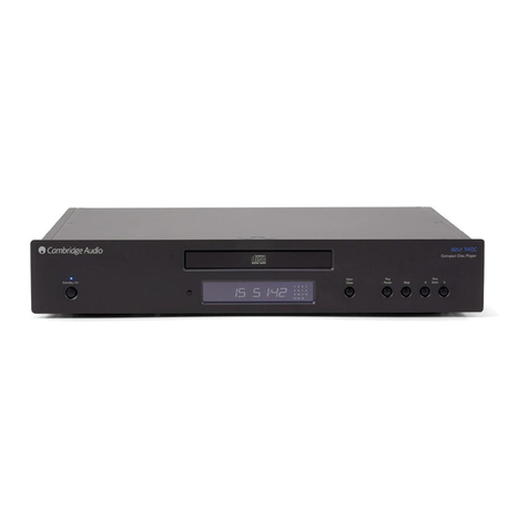 Cambridge Audio azur 540C V2 user manual