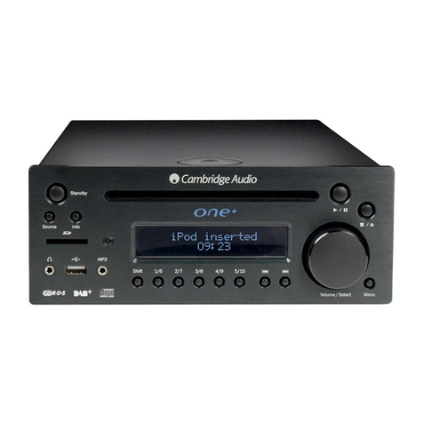 Cambridge Audio One+ user manual