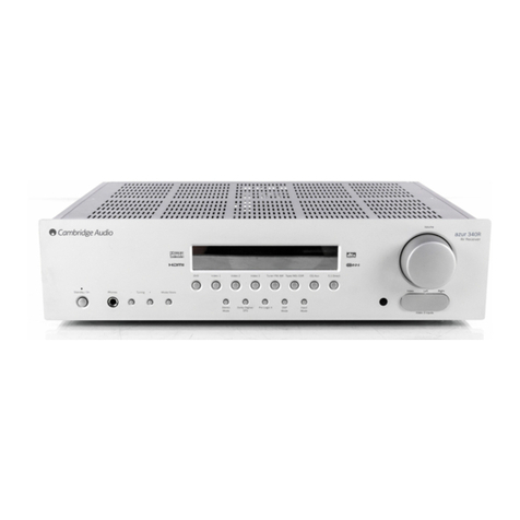 Cambridge Audio Azur 340R Code List