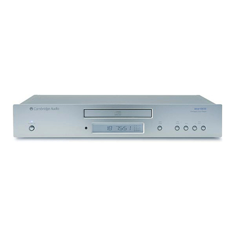 Cambridge Audio Azur 640C V2 User manual