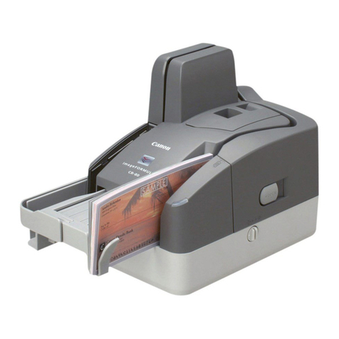 Canon imageFORMULA CR-80 User manual
