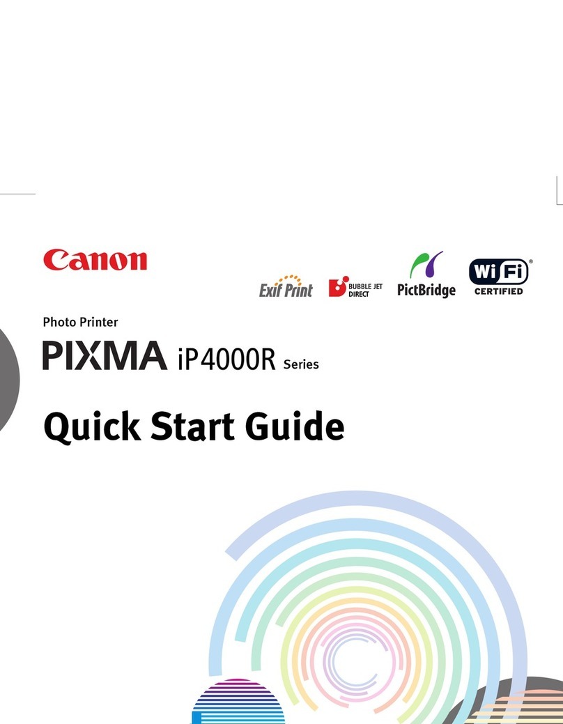 Canon PIXMA iP4000R Series User manual