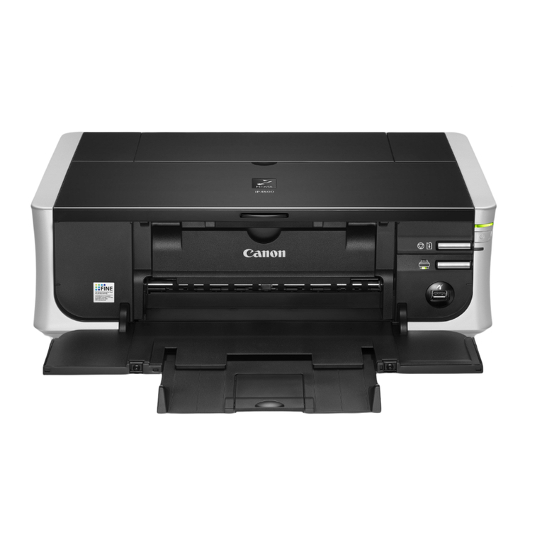 Canon iP4500 - PIXMA Color Inkjet Printer Manual