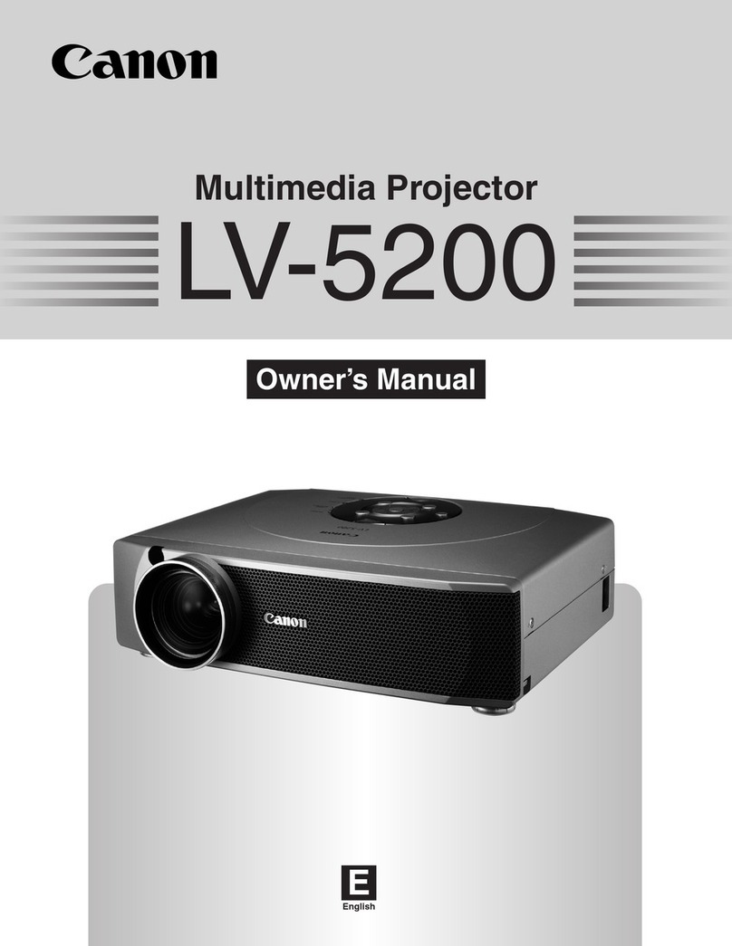 Canon LV-5200 owner's manual