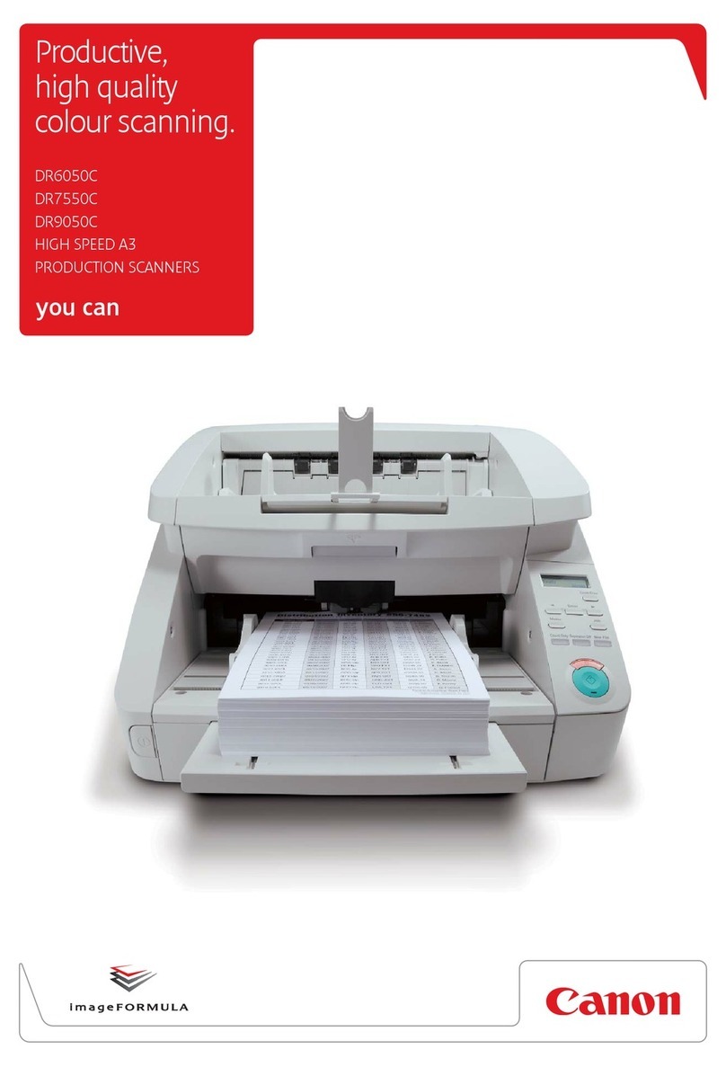 Canon DR-6050C - imageFORMULA - Document Scanner Brochure & specs