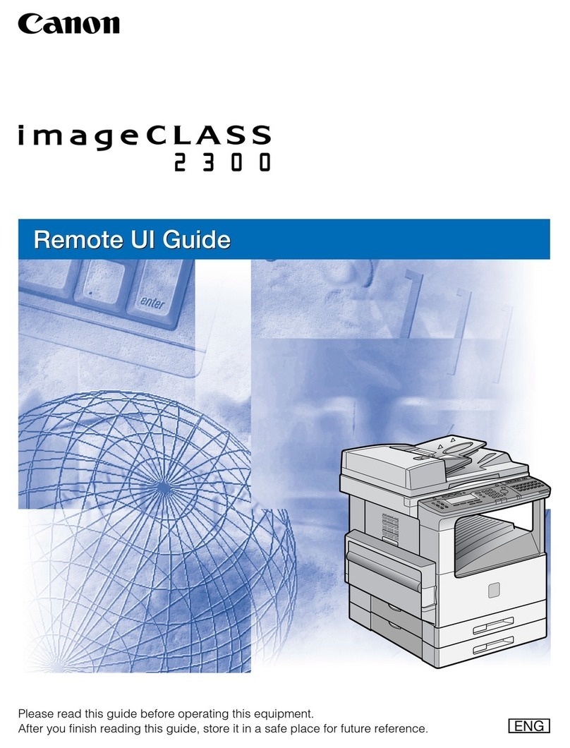 Canon ImageCLASS 2300 User manual