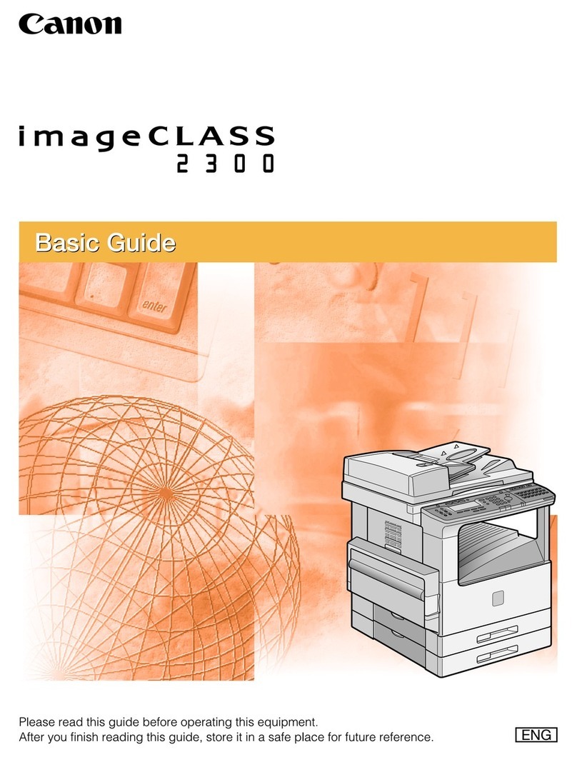 Canon ImageCLASS 2300 User guide