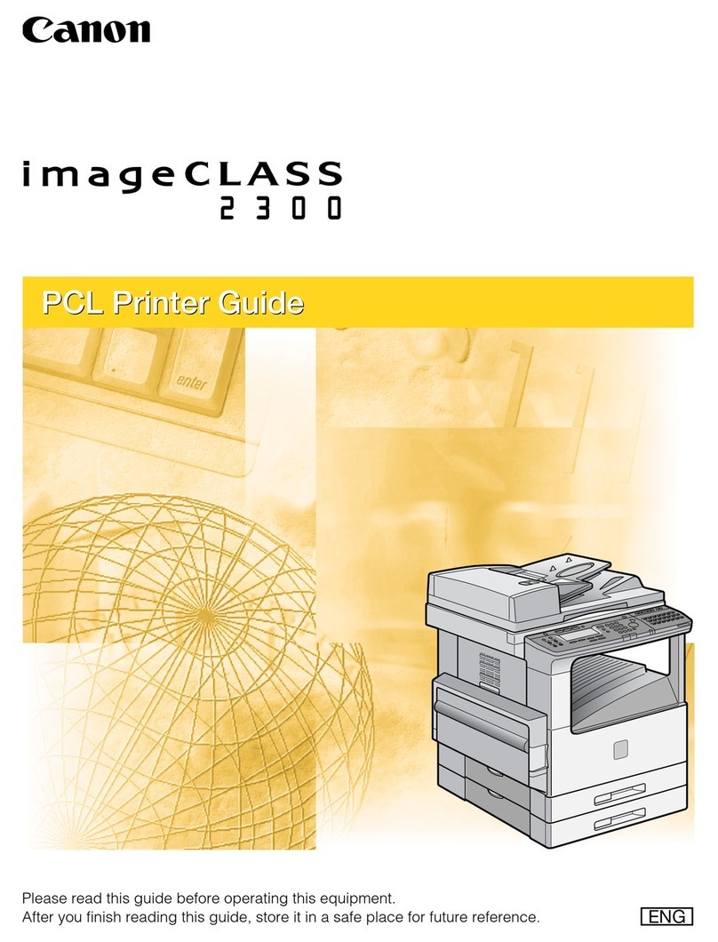 Canon ImageCLASS 2300 User manual