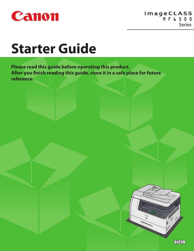 Canon imageCLASS MF6595 Safety guide