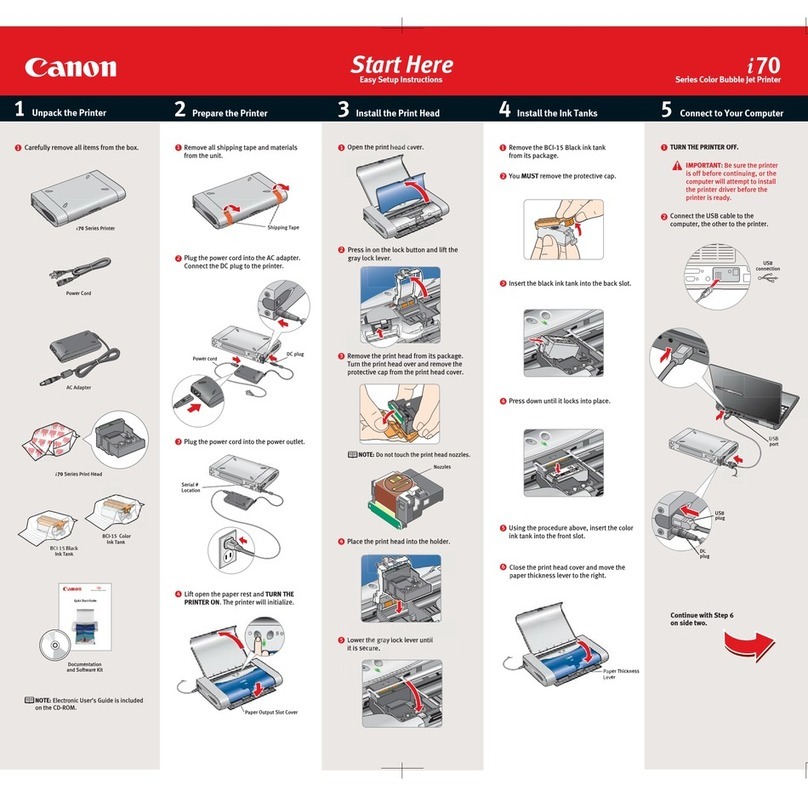 Canon i70 Series Instruction Manual