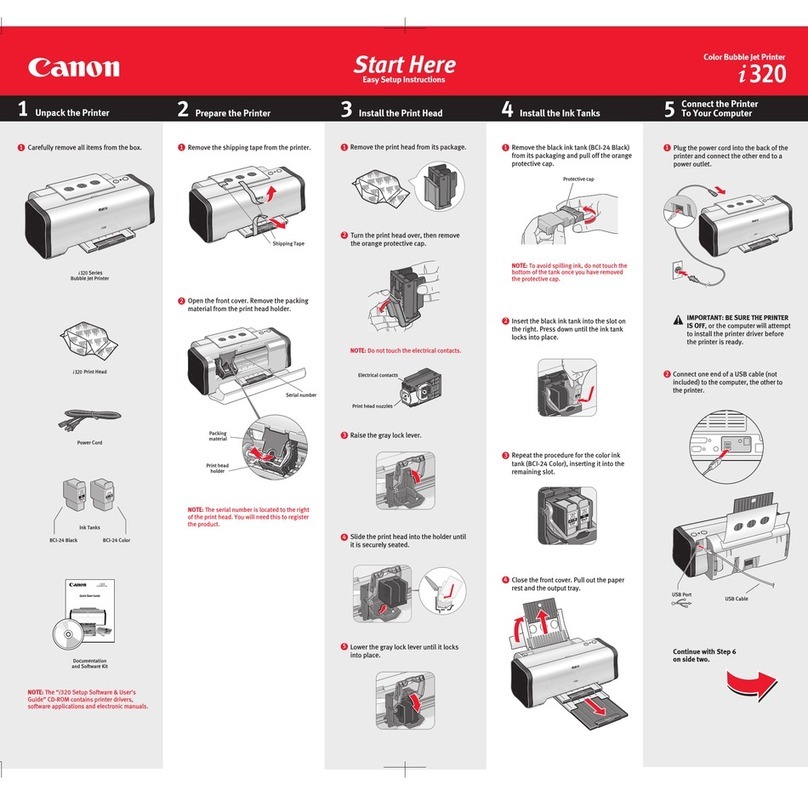 Canon i 320 Manual