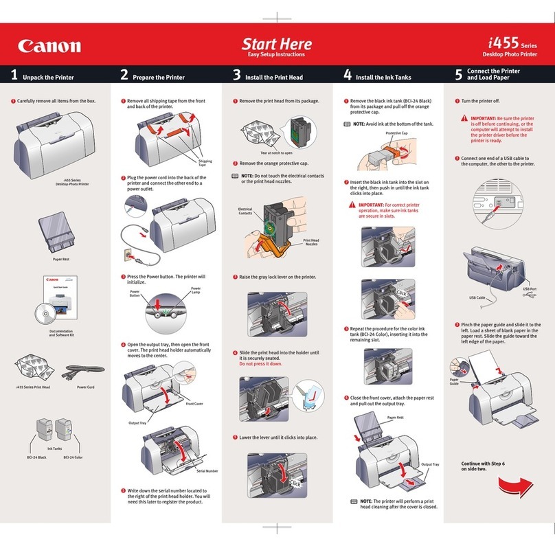 Canon i455 Series Manual