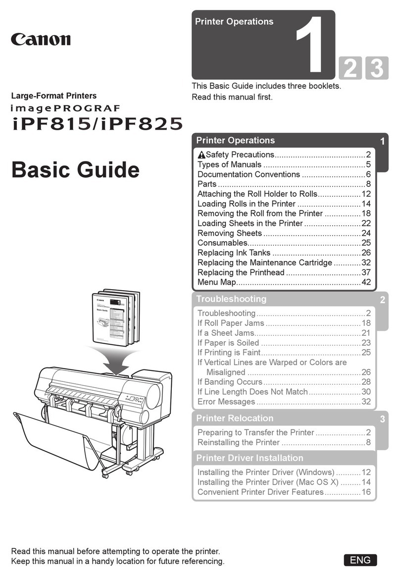 Canon imagePROGRAF iPF815 User guide