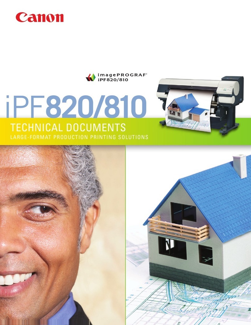 Canon imagePROGRAF iPF810 User manual