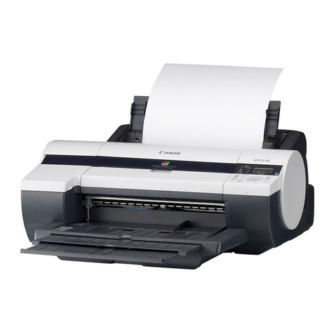 Canon iPF500 - imagePROGRAF Color Inkjet Printer User manual
