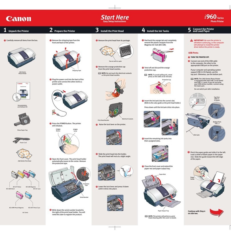 Canon i960 Series Manual