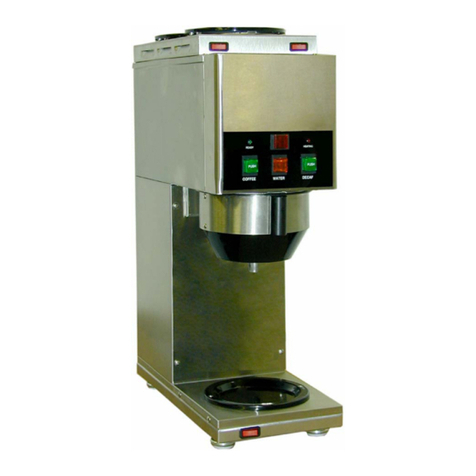 Cecilware Java 2 QB-D User manual
