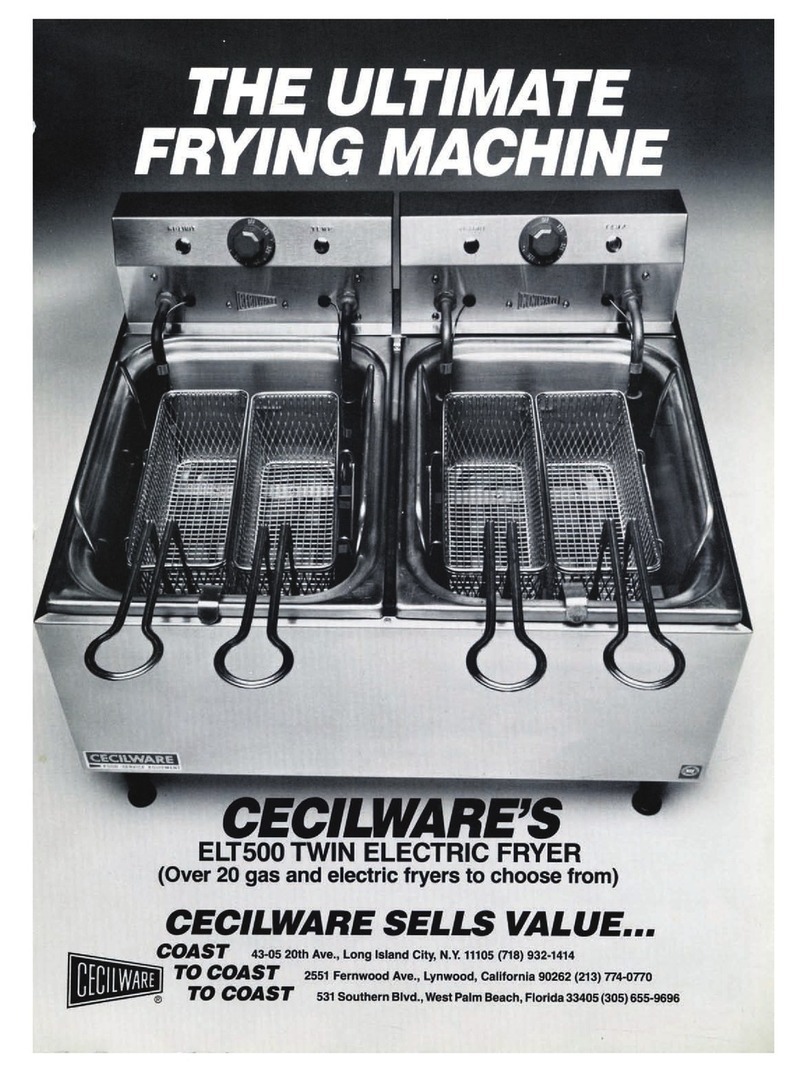 Cecilware ELT-500 User manual Cecilware ELT-500 User manual