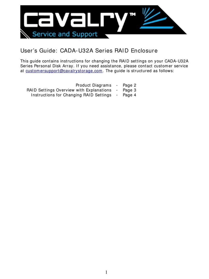 Cavalry CADA001U32A User manual Cavalry CADA001U32A User manual