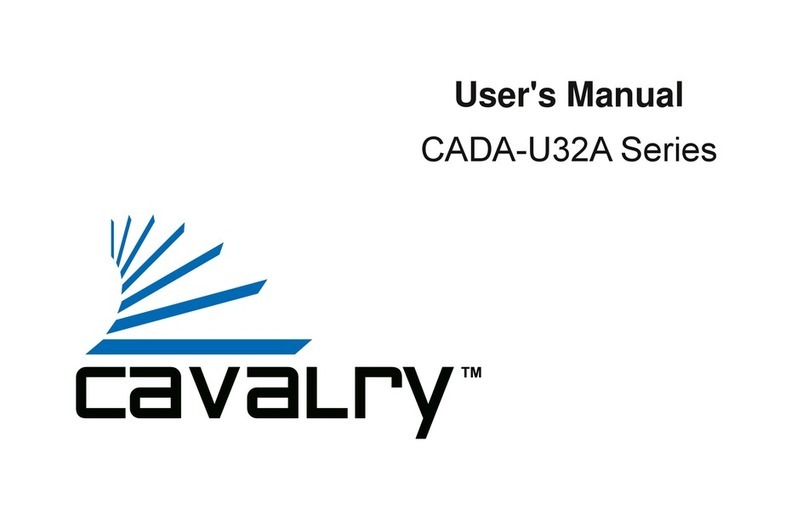 Cavalry CADA001U32A user manual