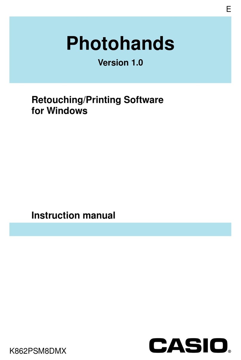 Casio Photohands instruction manual