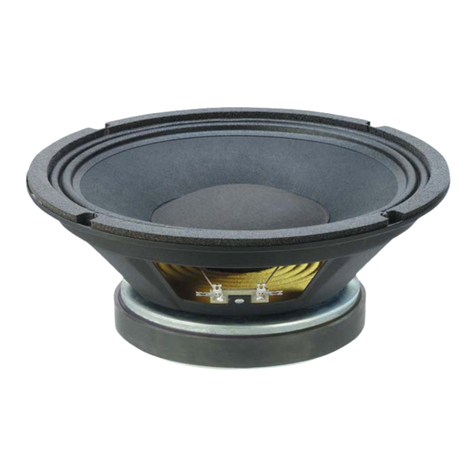 Celestion TF range TF1020 User manual
