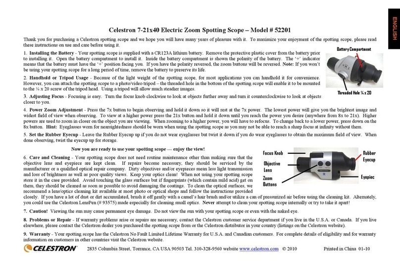 Celestron 52201 user guide