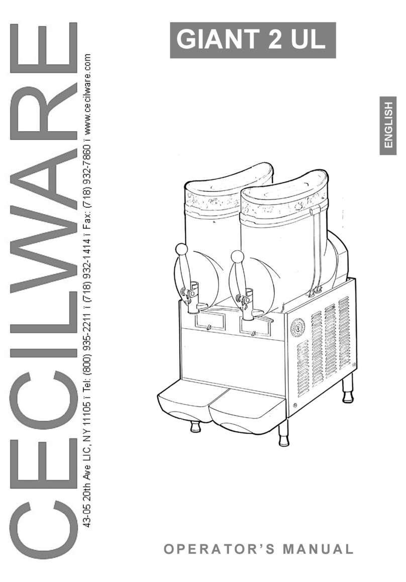 Cecilware Giant 2-UL Operator's manual