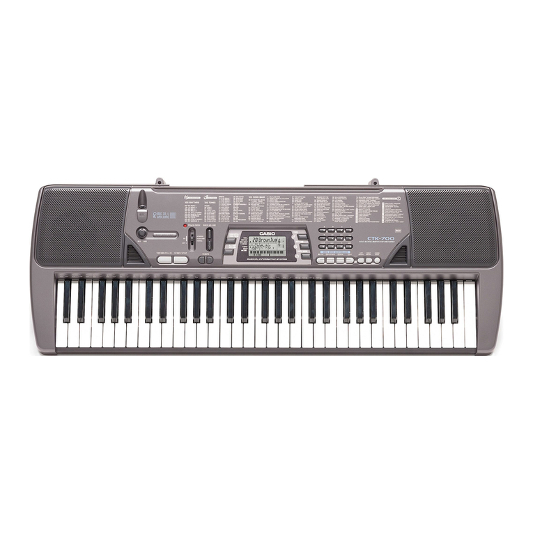 Casio CTK-496 User manual Casio CTK-496 User manual