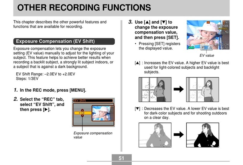 Casio EX-S3 - Exilim 3MP Digital Camera Instruction and safety manual