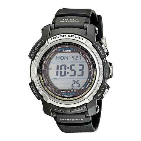 Casio PAW2000-1CR User manual