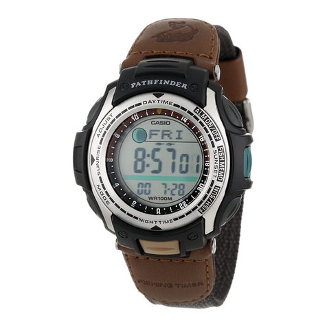 Casio Pathfinder PAS400B User manual Casio Pathfinder PAS400B User manual