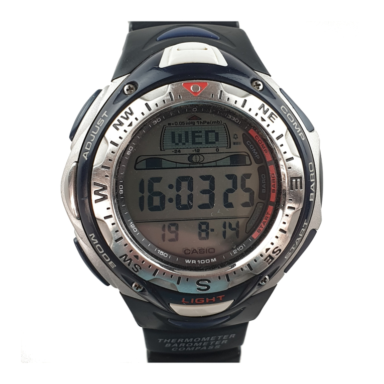 Casio Pathfinder SPF40 User manual