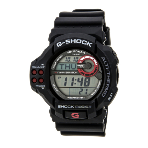 Casio GDF100-1A User manual