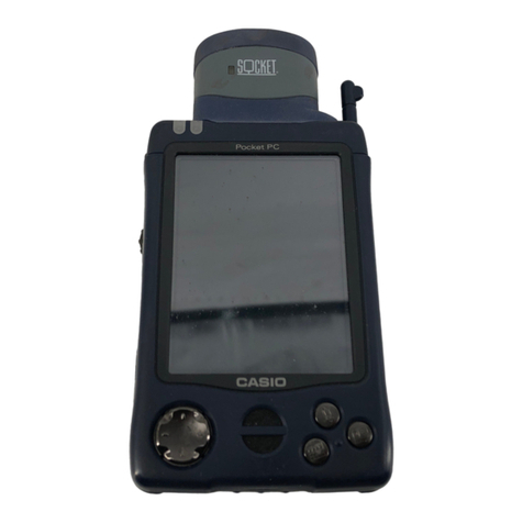 Casio Cassiopeia EG-800 User manual