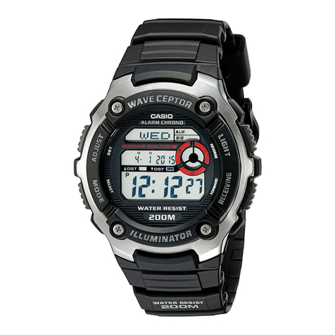 Casio WV200A-1AV User manual Casio WV200A-1AV User manual