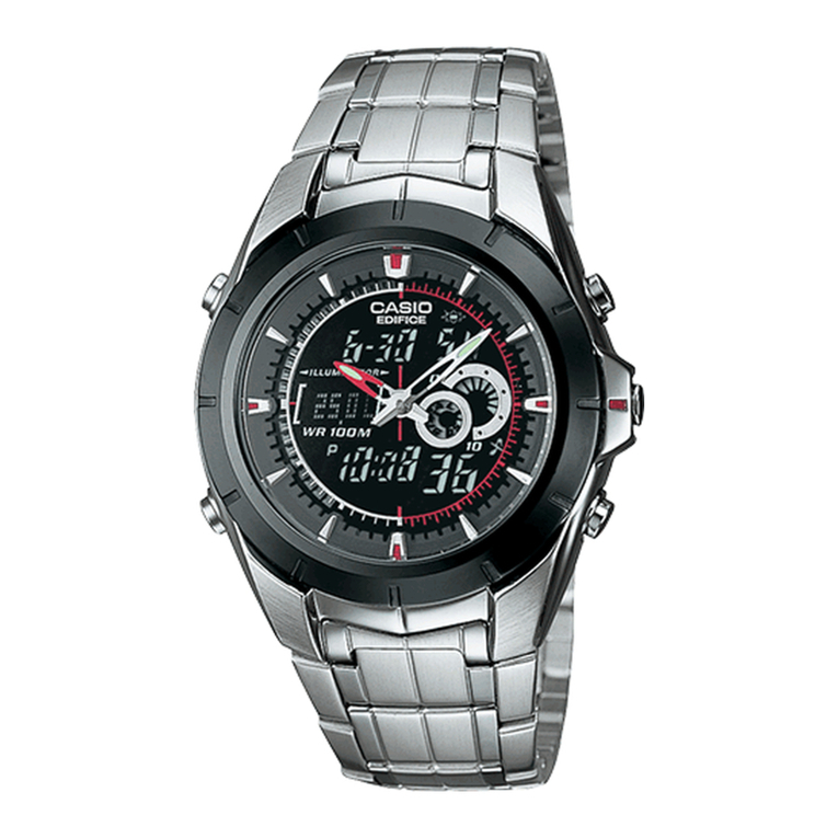 Casio EFA119BK-1AV User manual