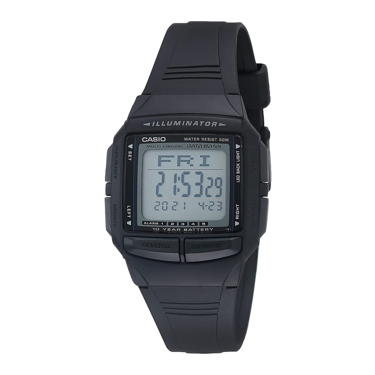 Casio DB36-1AV User manual