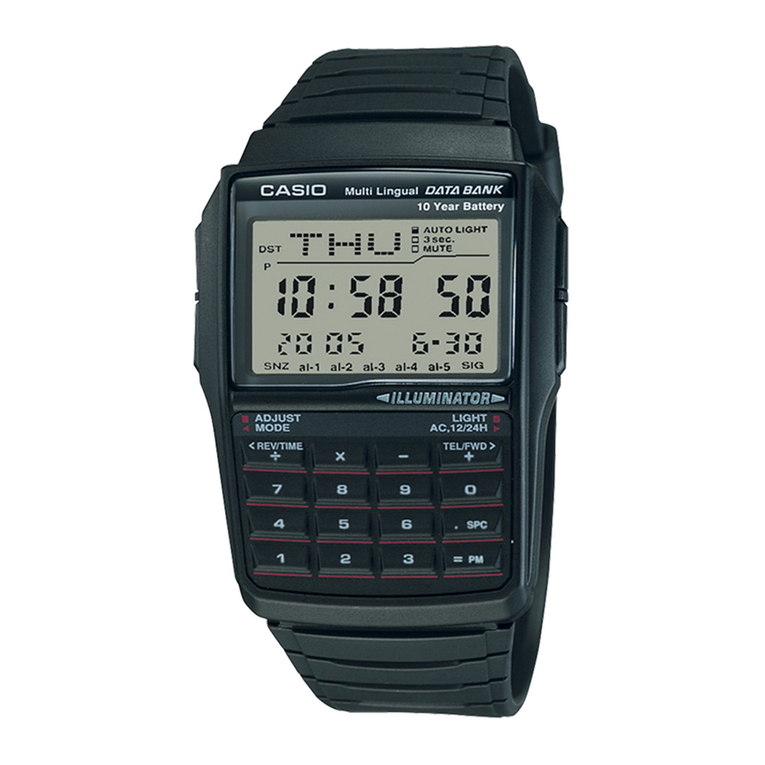 Casio DBC32-1A User manual